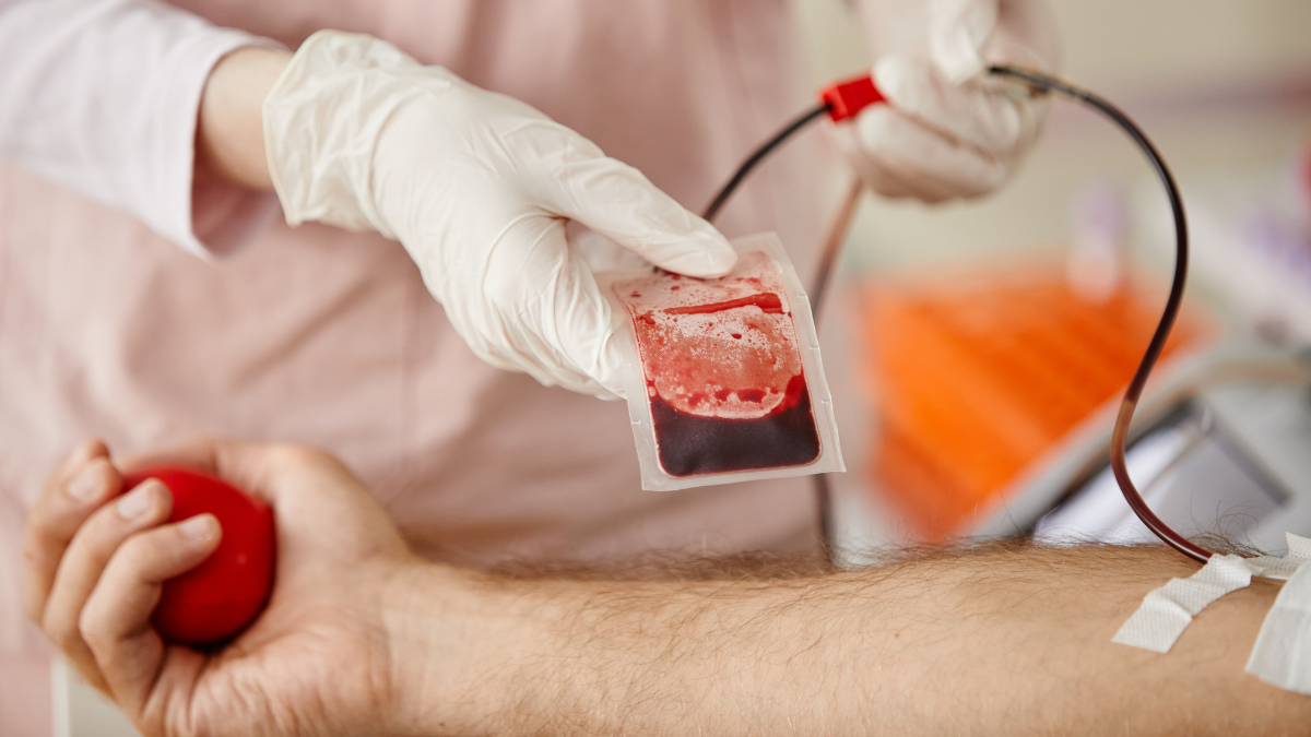 Sangue doação