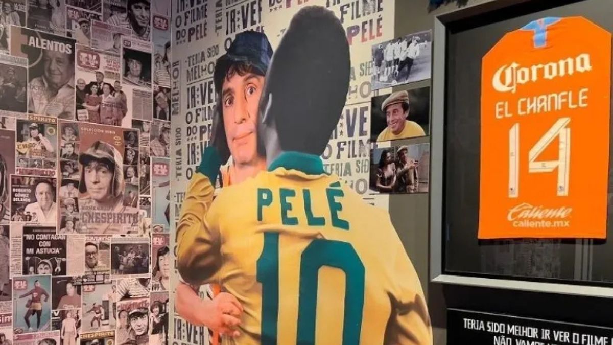Pelé e chaves