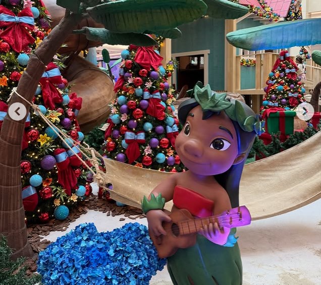 Decoração de Natal inspirada nos personagens Lilo & Stick