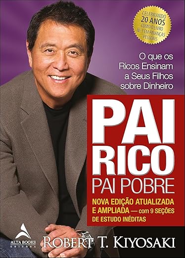 Capa do livro pai rico pai pobre