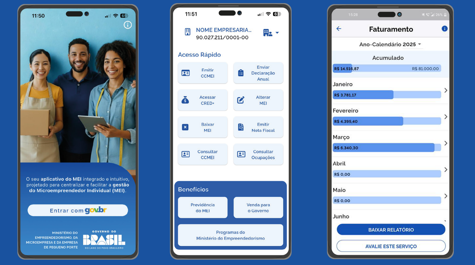 Meu MEI Digital já está disponível gratuitamente nas lojas Google Play e App Store