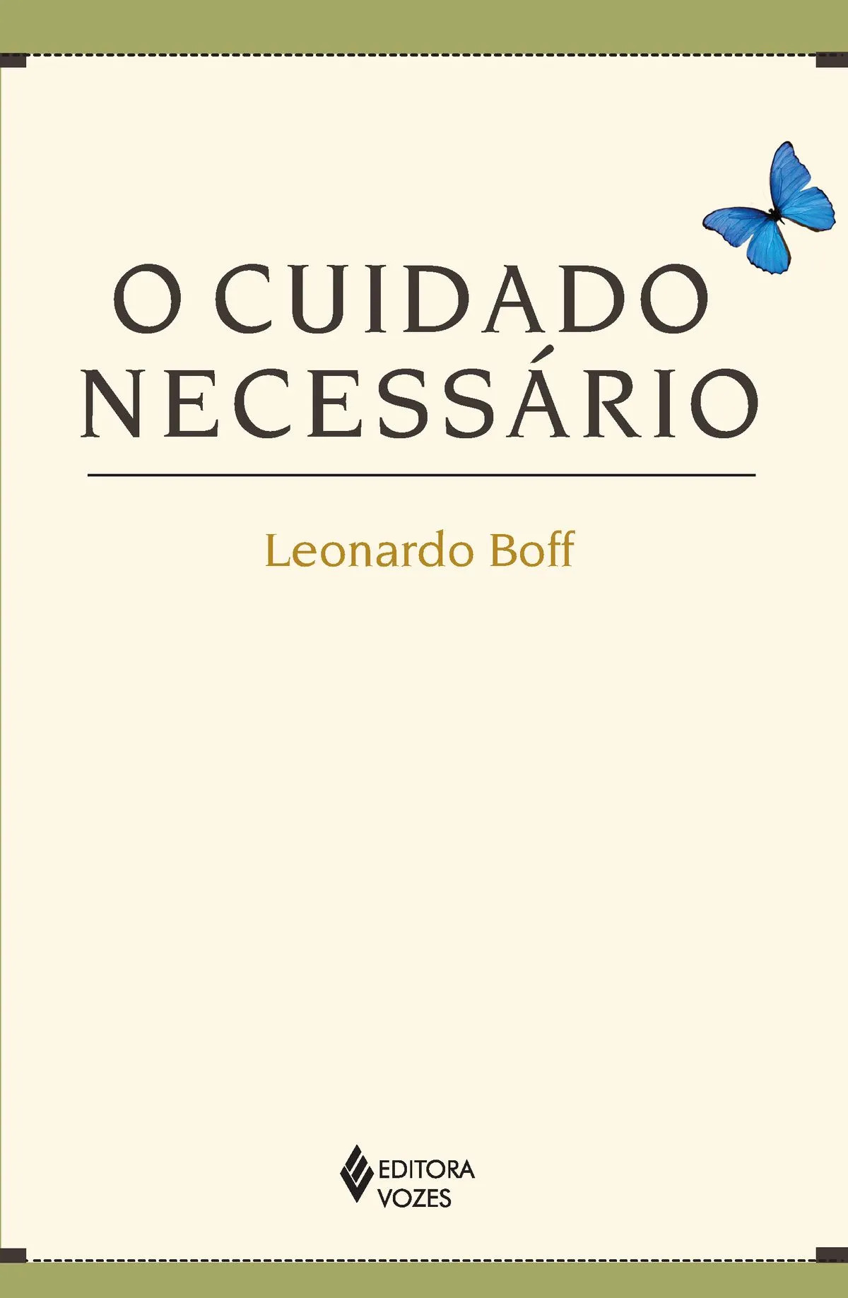 Capa do livro O cuidado necessário
