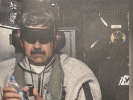 Nicolás Maduro preso em navio dos EUA