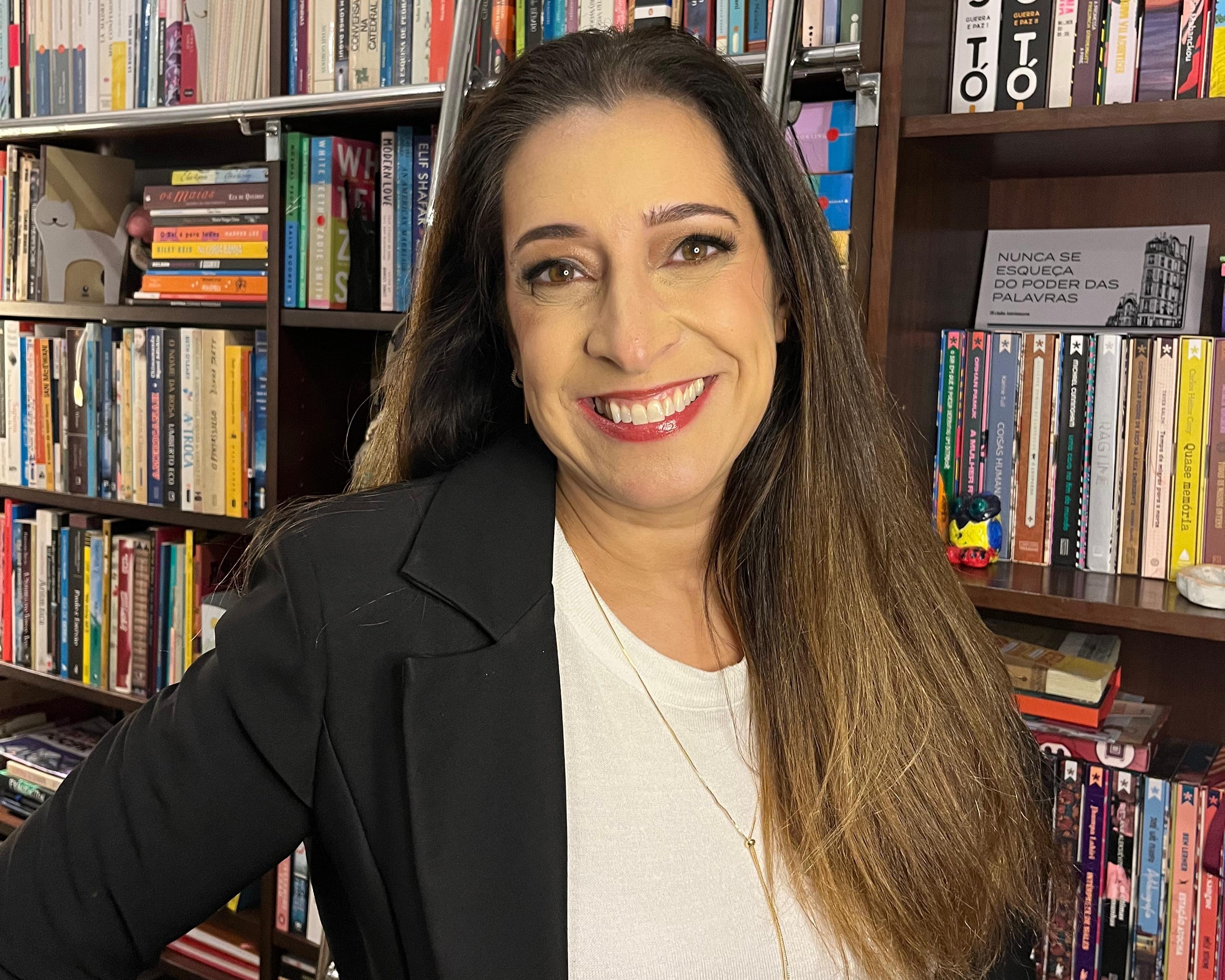 retrato de Renata Gardiano professora de inglês 