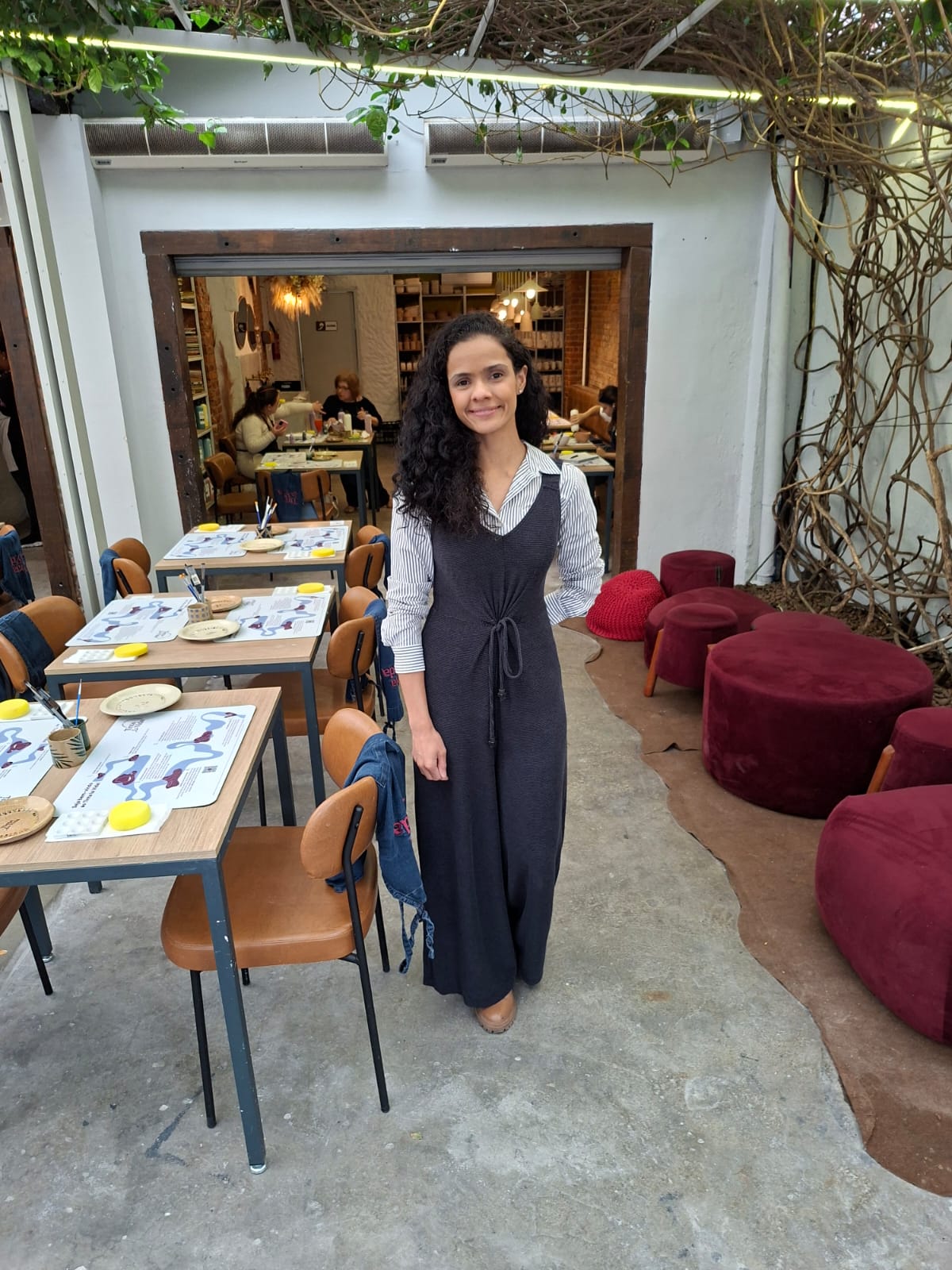 Valdirene Siqueira, sócia do Tinta La Vida