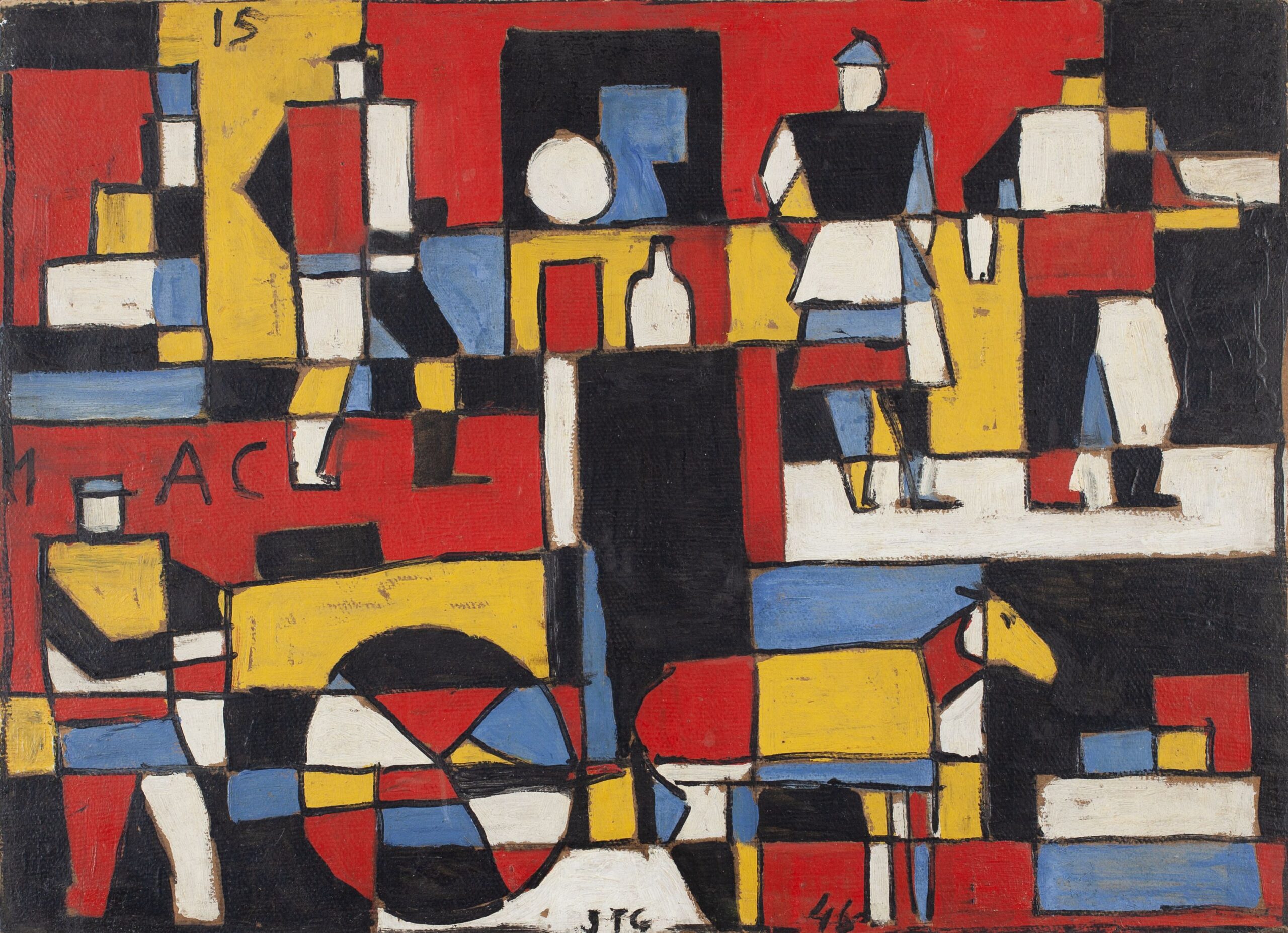 Exposição Joaquín Torres García - 150 anos celebra a trajetória de um dos pilares da arte moderna na América Latina - Foto: Divulgação/CCBB