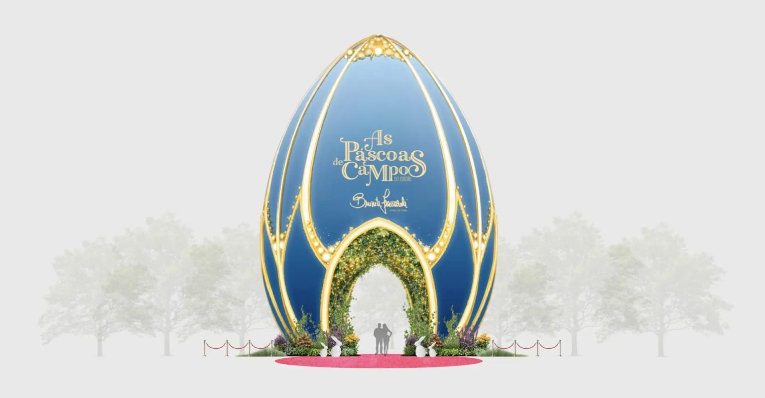 Ovo de Páscoa Gigante em Campos do Jordão