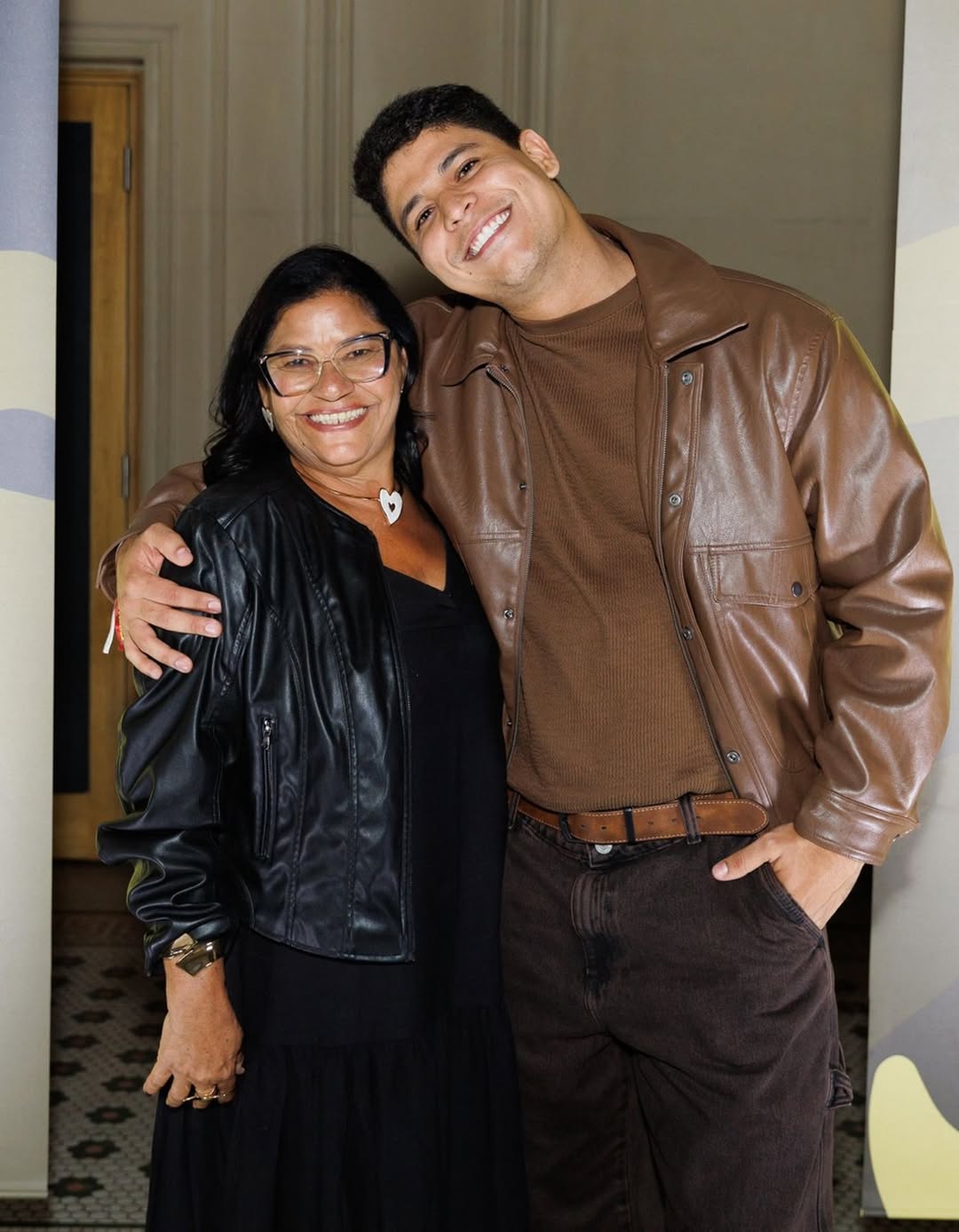 Delma entrou no BBB25 ao lado do genro, Guilherme Vila, para realizar o sonho dele de participar do programa - Imagem: Reprodução/Instagram @adonadelma