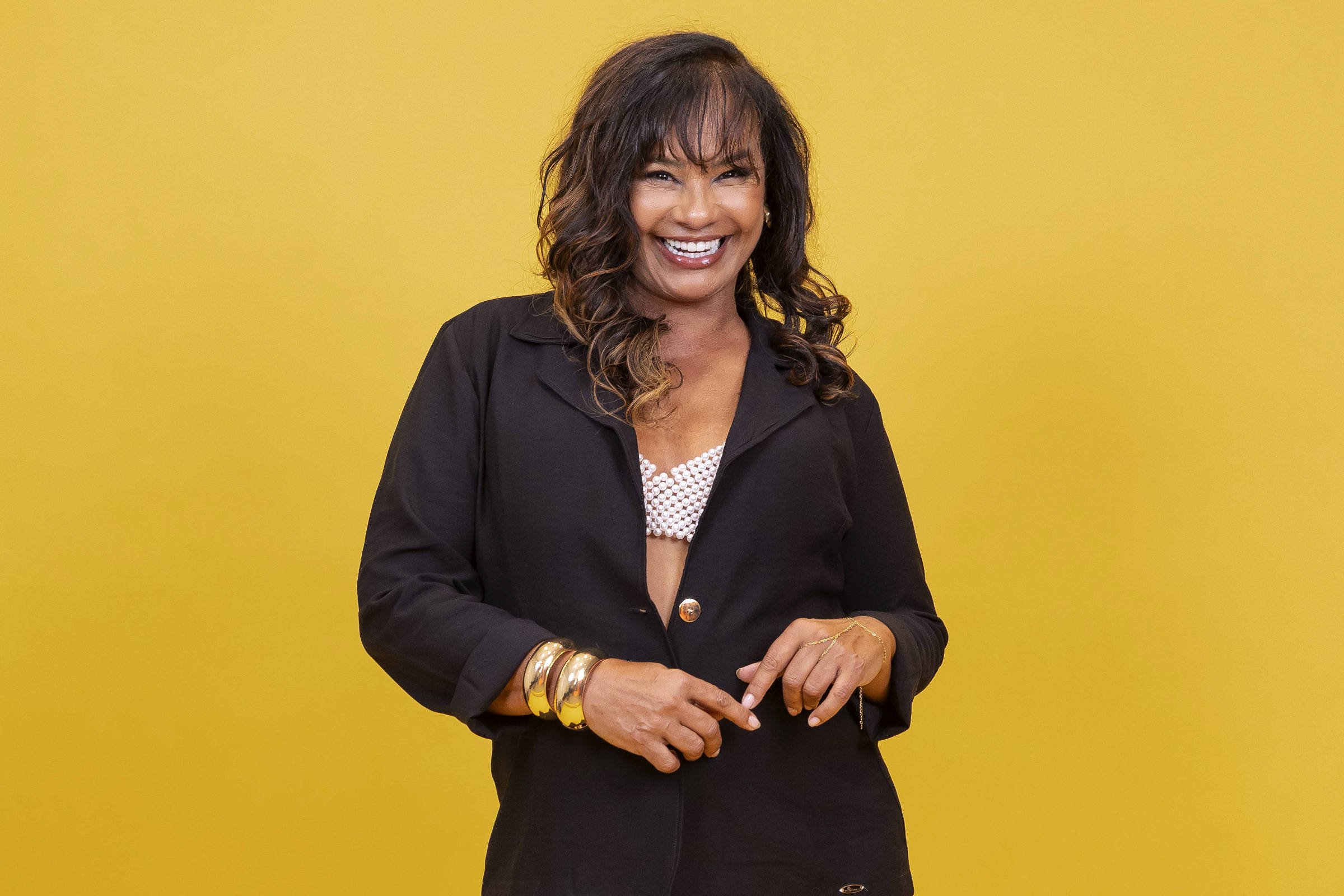 A atriz Solange Couto tem 69 anos e é natural do Rio de Janeiro