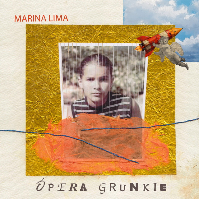 Capa de "Ópera Grunkie", 18º disco de Marina Lima