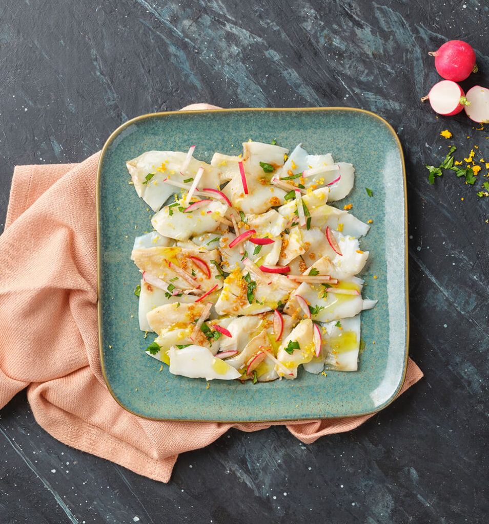 Carpaccio de Bacalhau