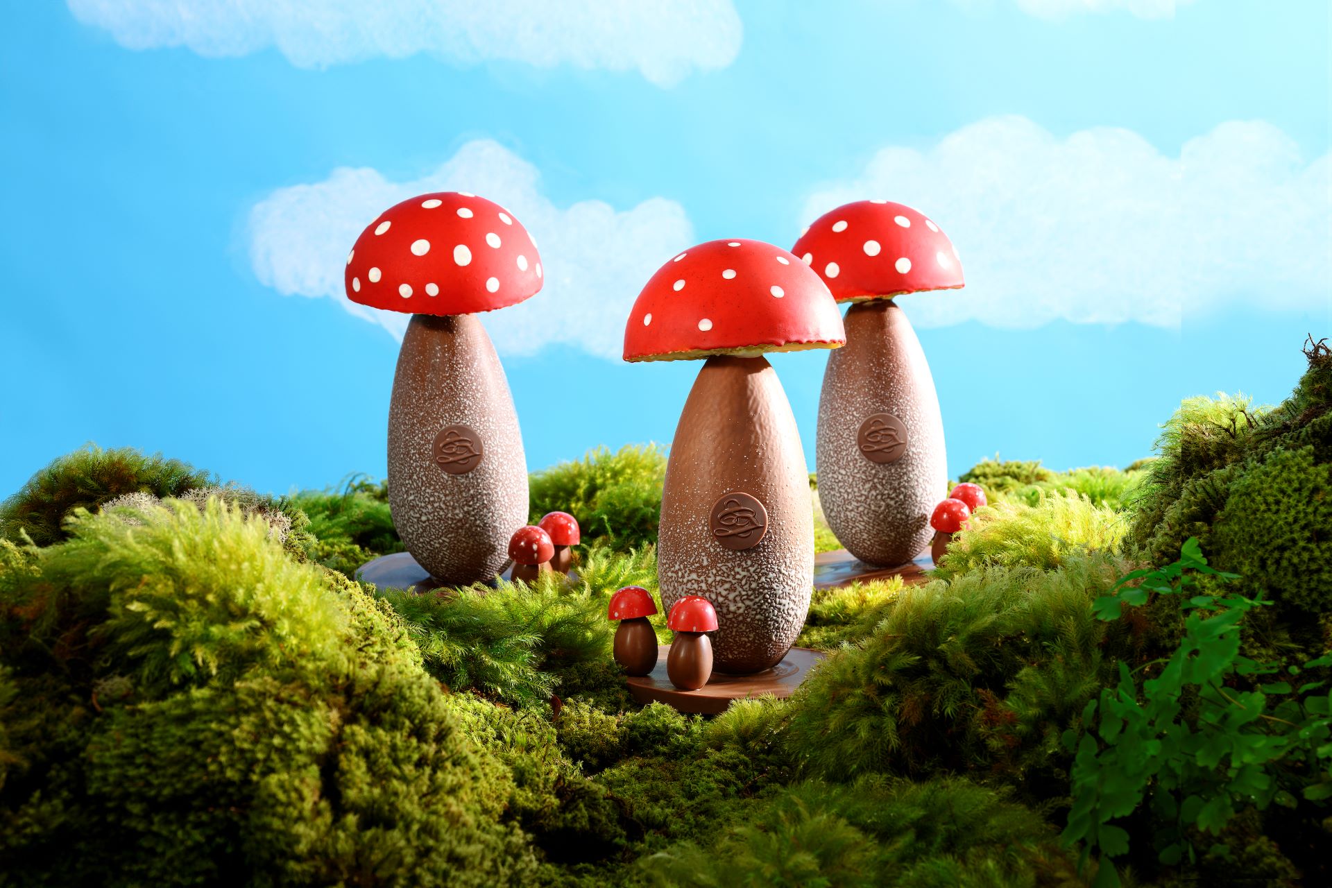 Chocolat Du Jour escultura Cogumelo