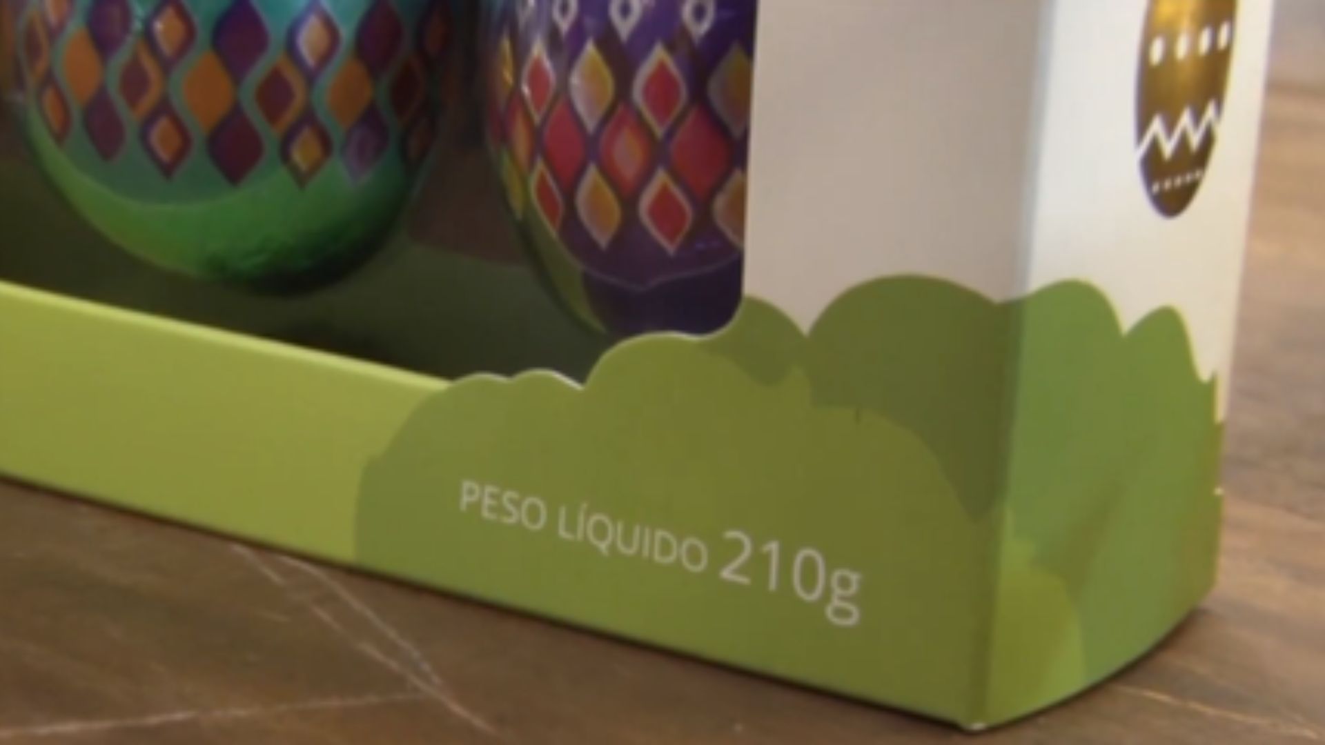 Embalagem de ovo de Páscoa