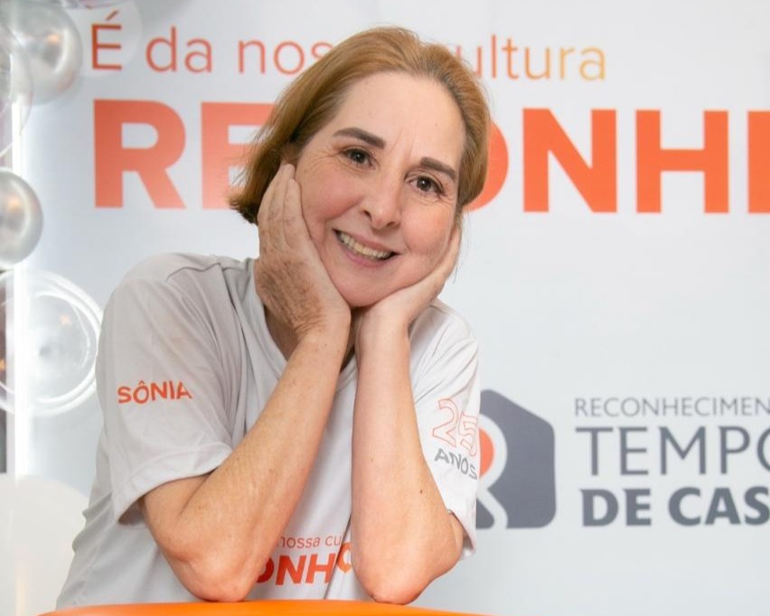 retrato de Sônia Luzia Beçon, cozinheira de eventos do Grupo Risotolândia