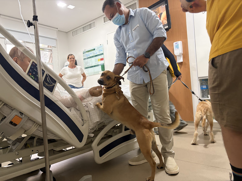 Primeira edição do projeto ‘Love que Cuida’, em dezembro de 2025, no A.C.Camargo Cancer Center