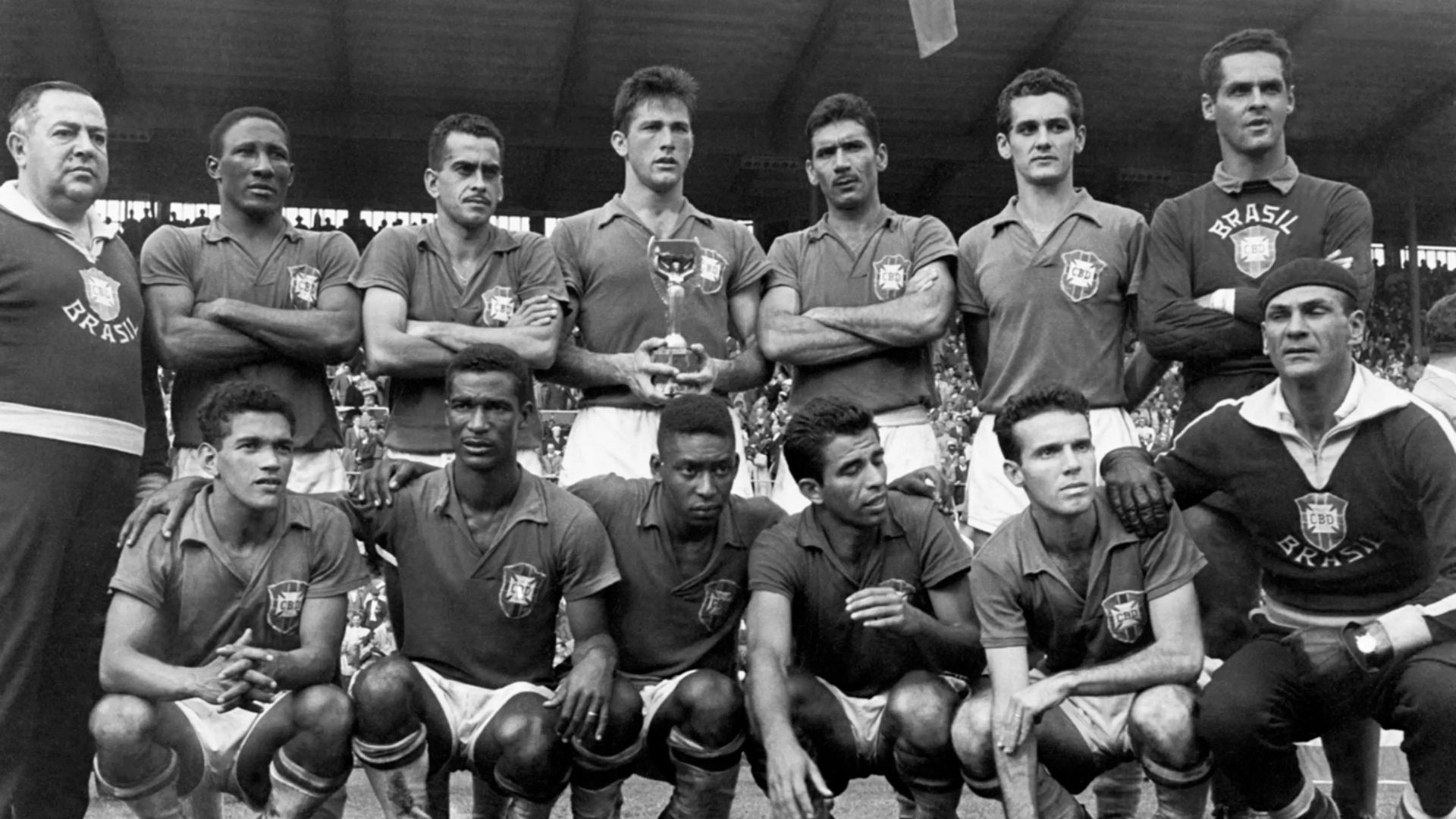 Camisas usadas pelo Brasil na Copa do Mundo de 1958