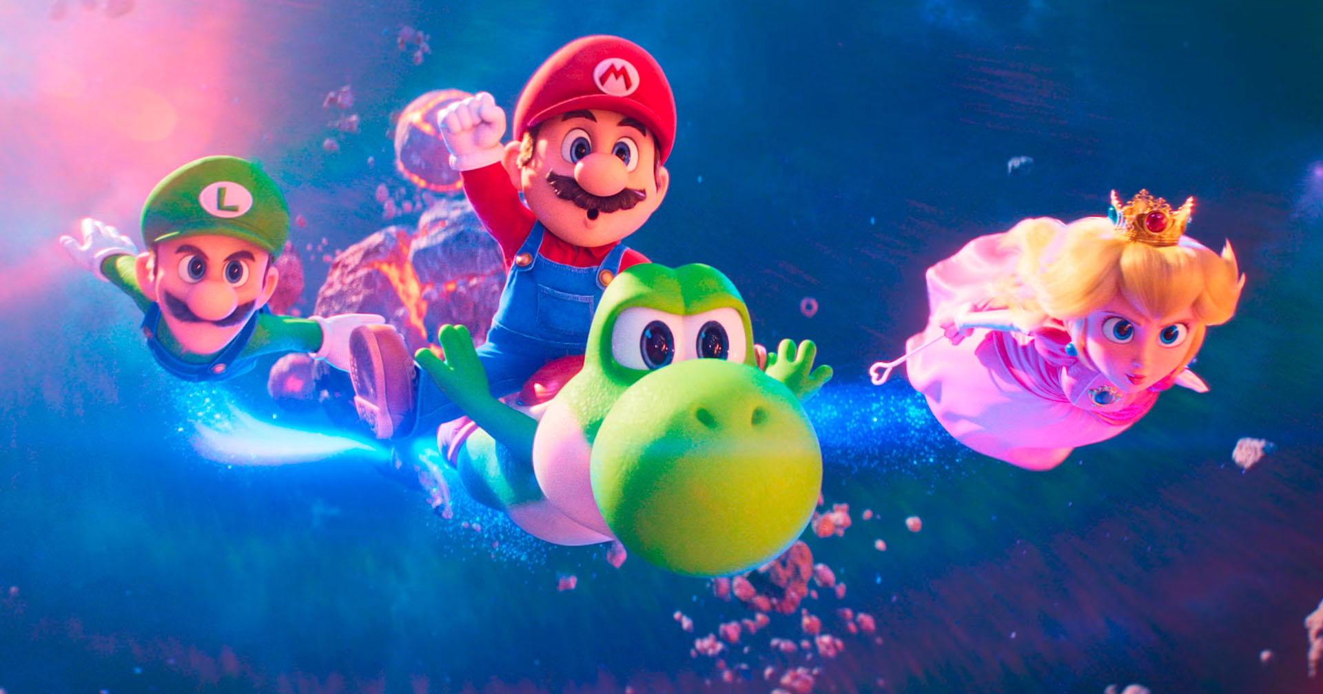 Super Mario Galaxy – O Filme estreou nos cinemas brasileiros e mundialmente no dia 1º de abril