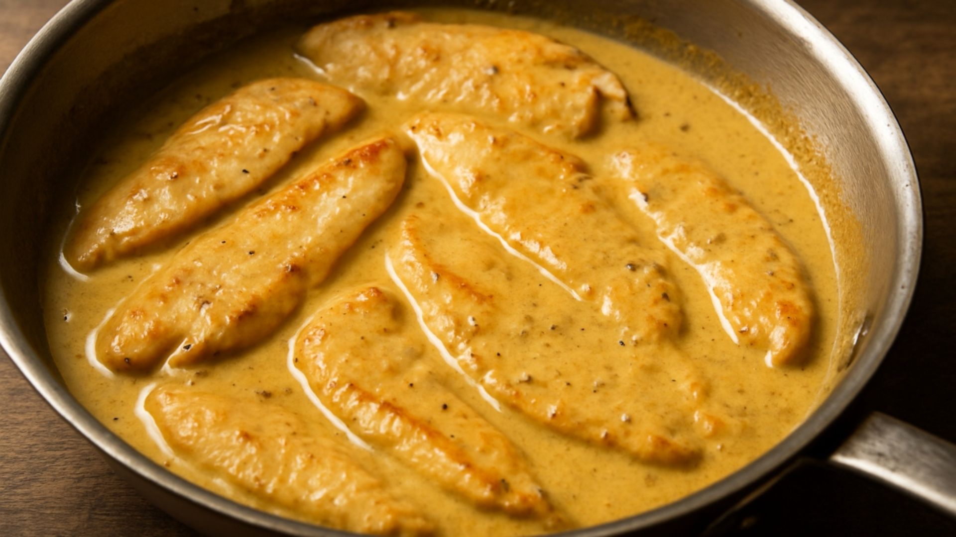 Frango ao molho de mostarda