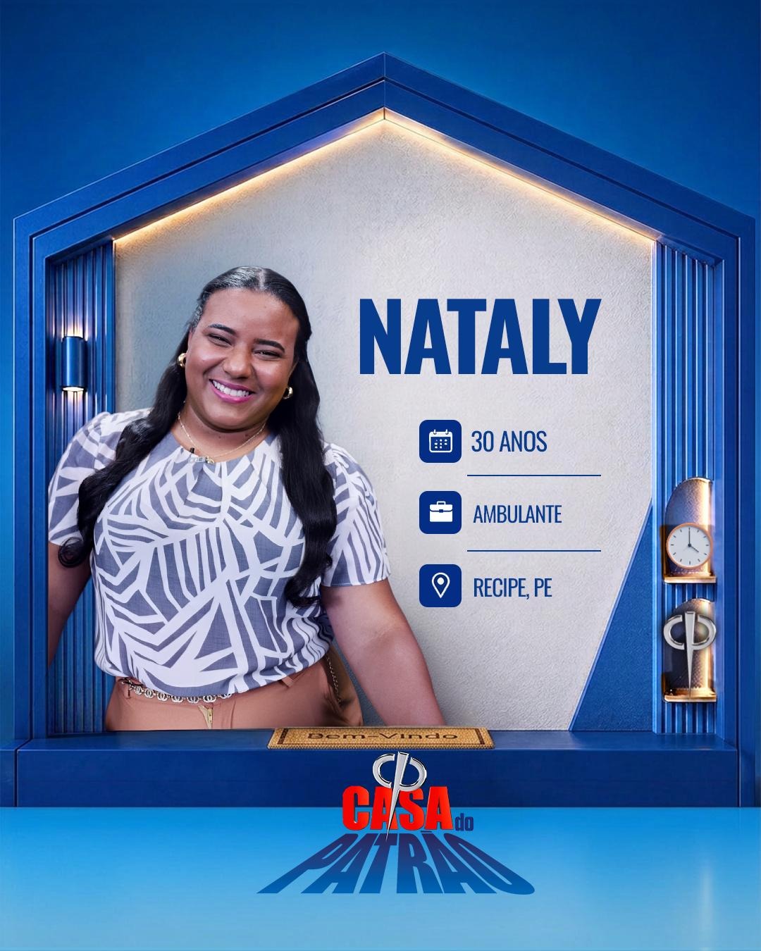 Nataly tem 30 anos e é de Recife, no Pernambuco. Ela trabalha como ambulante, vendendo balas, chicletes e chocolate nos bares e quiosques das regiões mais badaladas da cidade e conta com o carisma e a simpatia para bater as metas.
