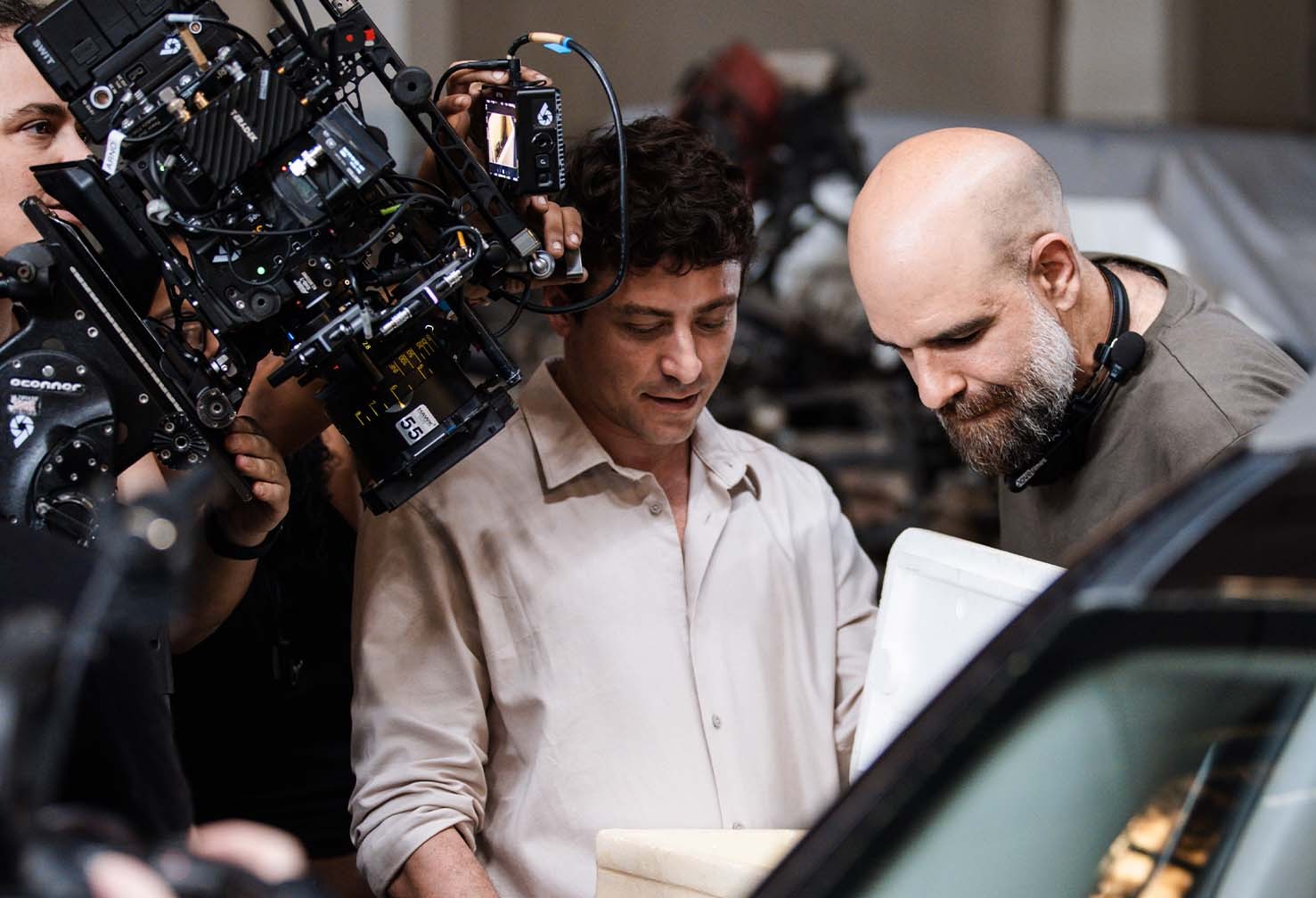 Jesuíta Barbosa durante o início das filmagens de "Sábado Morto", da produtora Cinemascópio