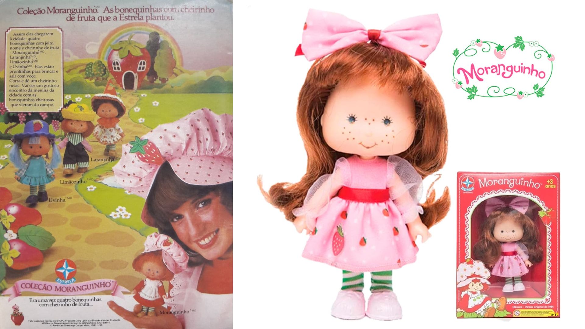 Boneca Moranguinho, da Estrela