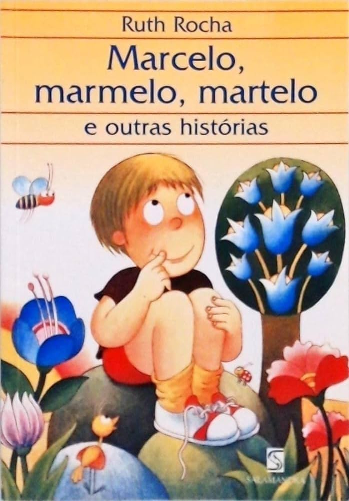 Capa do livro com a ilustração de um garoto pensativo