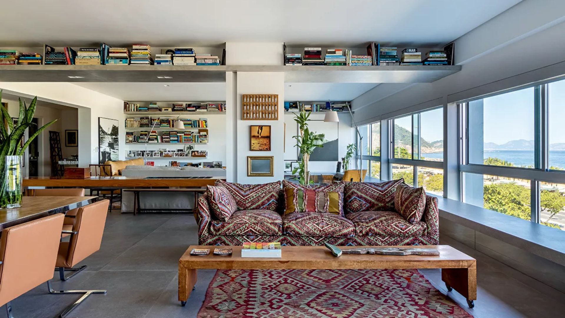 Projeto de interiores do apartamento é da arquiteta Marcia Müller