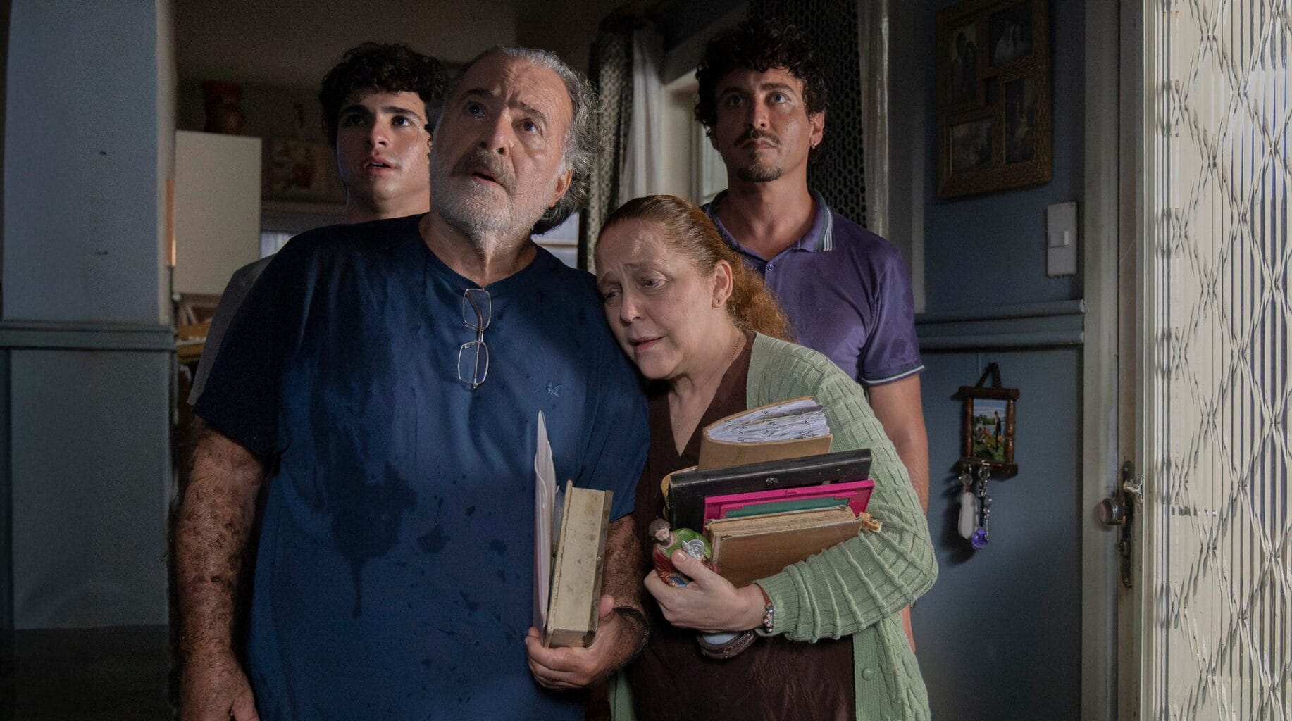 Família de Adriana na novela "Quem Ama Cuida"