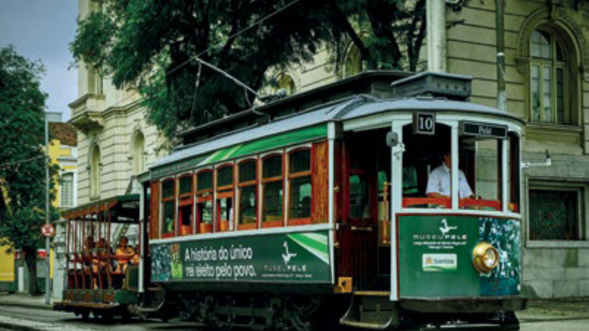 Ônibus antigo de Santos