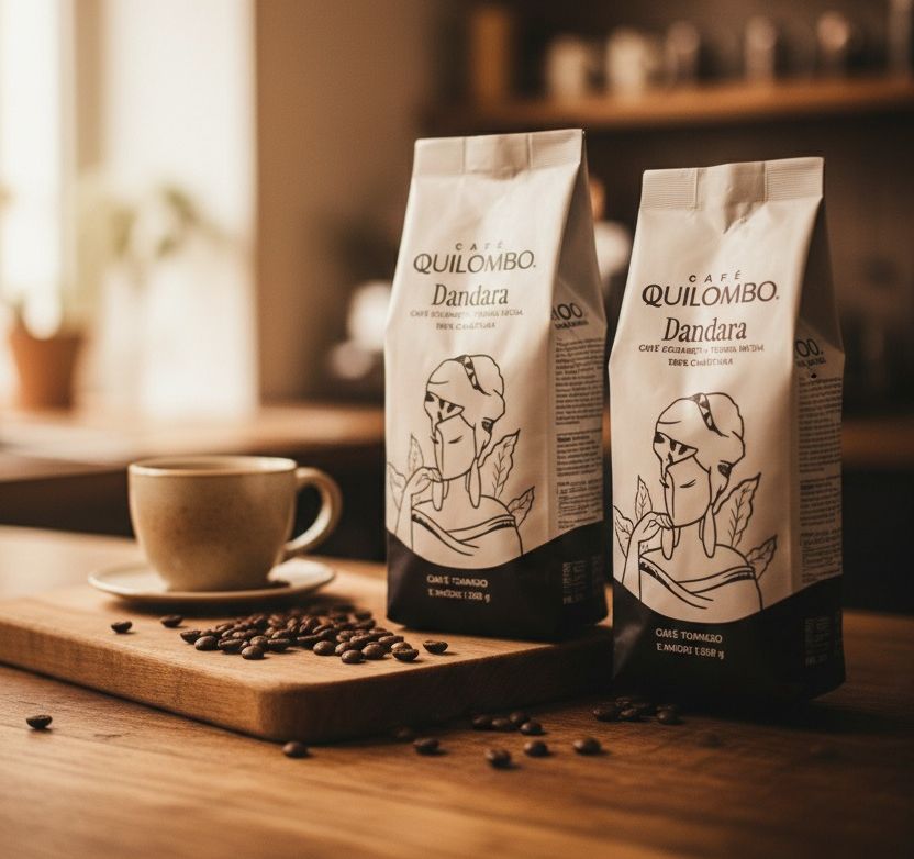 No Dia do Café, a marca Café Quilombo está com o cupom “quilombo15”, oferecendo 15% de desconto para quem comprar