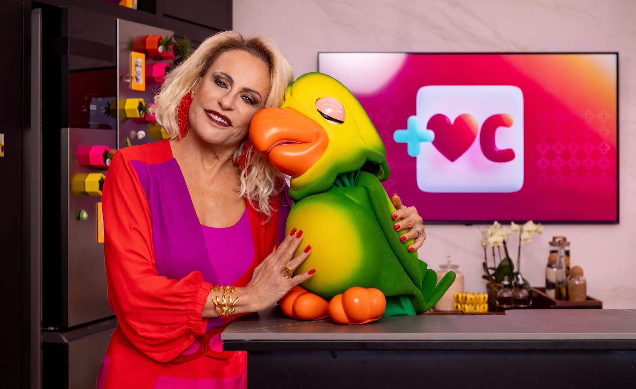 A apresentadora Ana Maria Braga