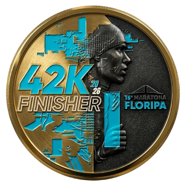 Medalha da Maratona de Floripa