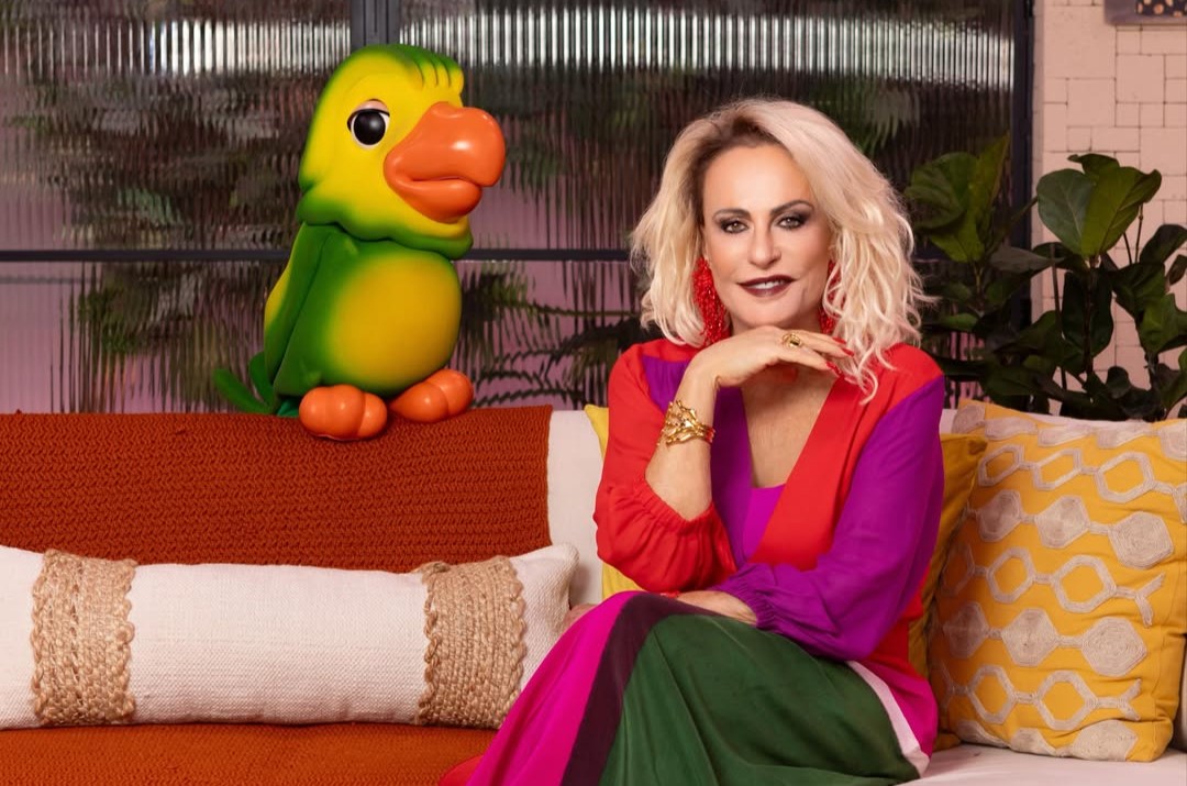 A apresentadora Ana Maria Braga