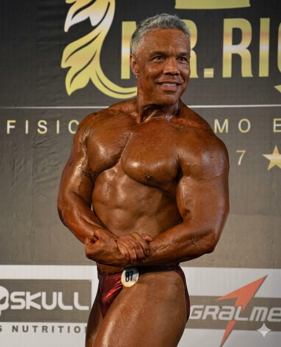 O fisiculturista Alvaro Fernandes