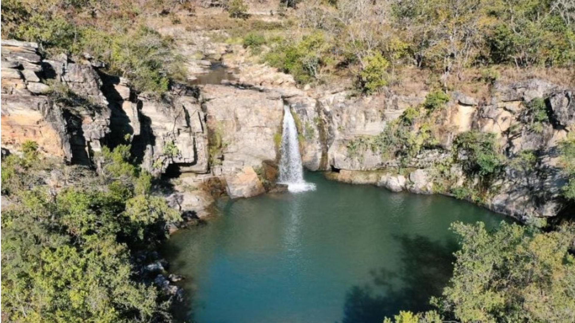 Cachoeira em Delfinópolis (MG)