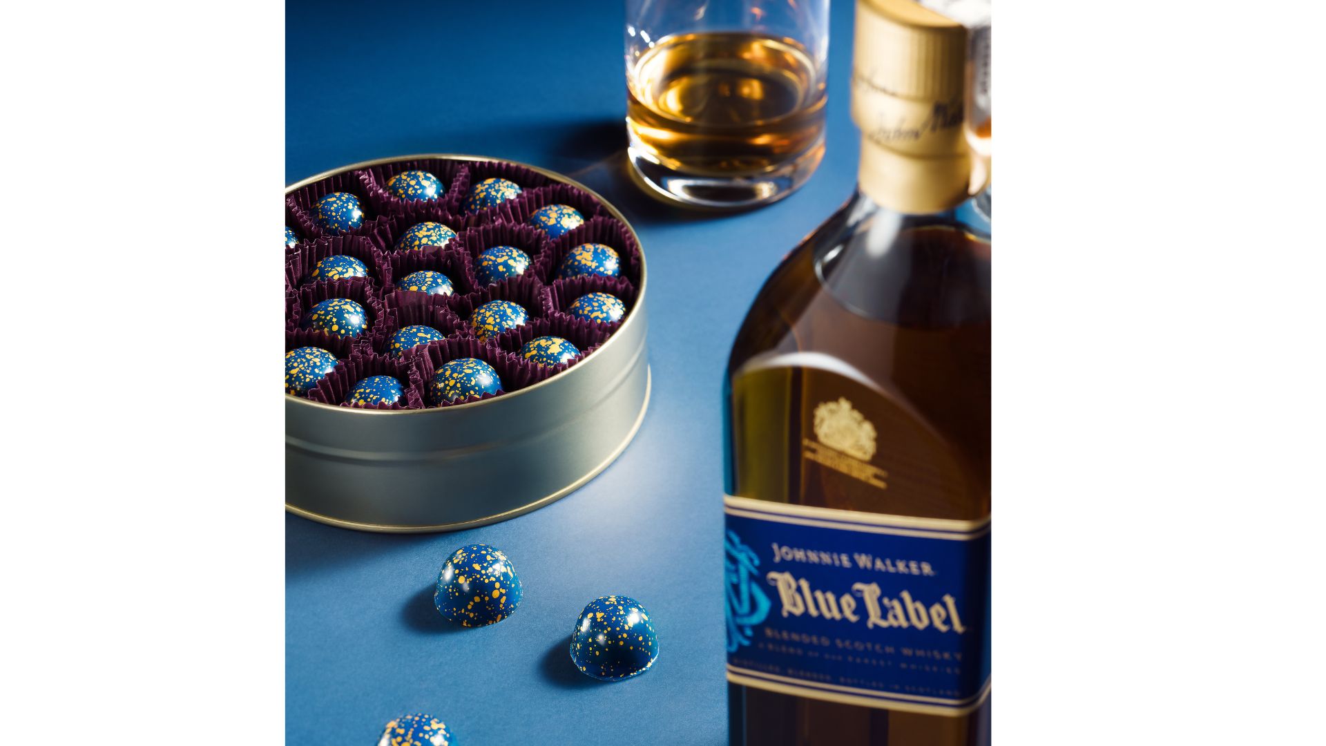 Bombom Caramelo Johnnie Walker Blue Label, da Chocolat du Jour 