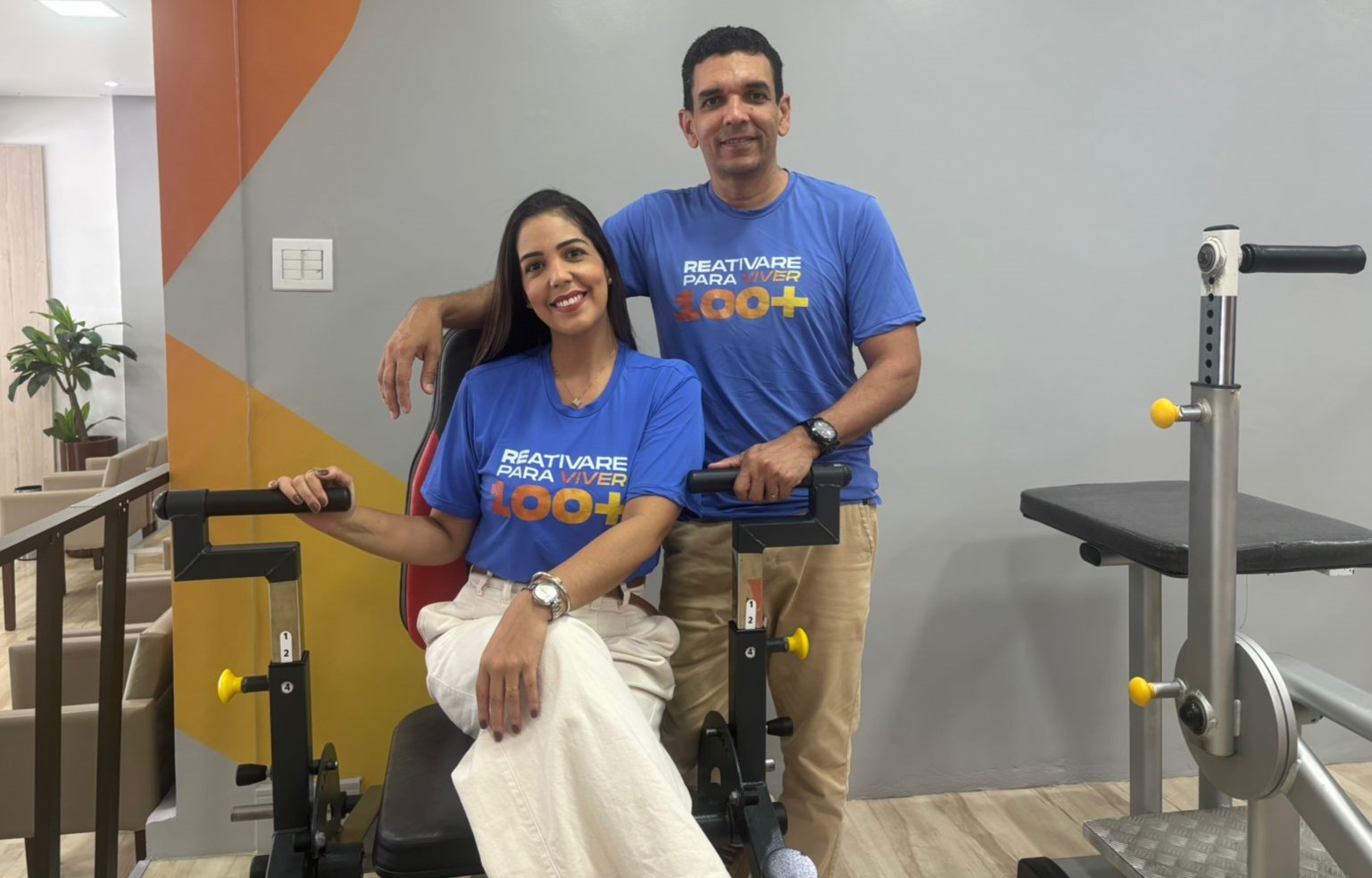 Marcos Jader e Marília Portugal fundaram academia 60+ que hoje cresce como franquia