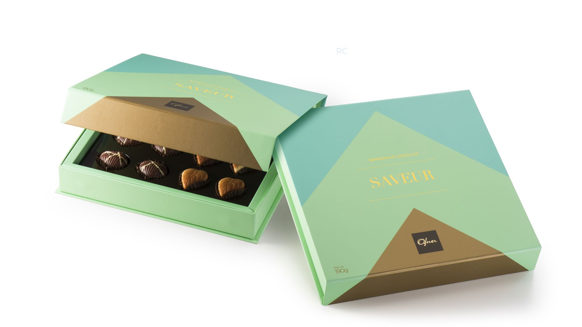 Caixa de bombons da Ofner