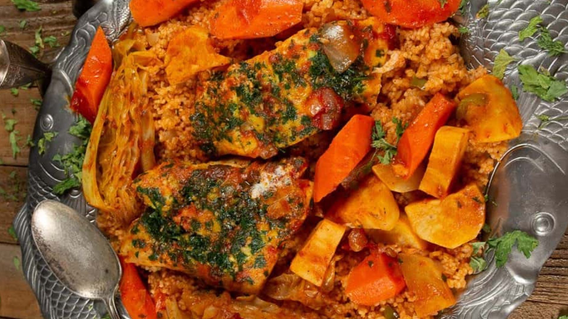 Thieboudienne, prato típico do Senegal