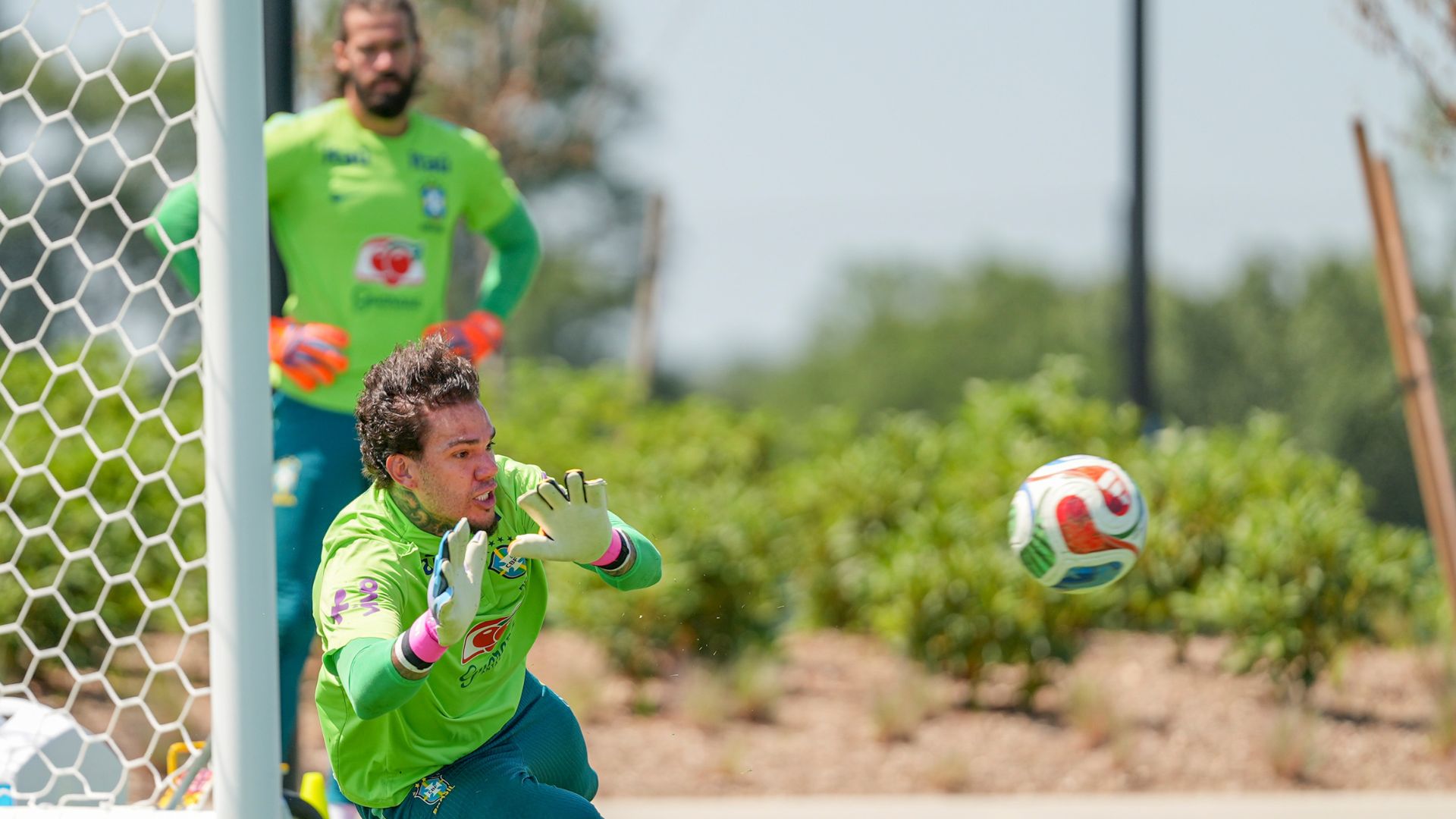 Treinamento dos goleiros do Brasil para a Copa do Mundo 2026