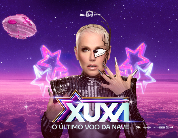 "Último Voo da Nave" é uma turnê comemorativa e de despedida simbólica da icônica nave espacial da Xuxa
