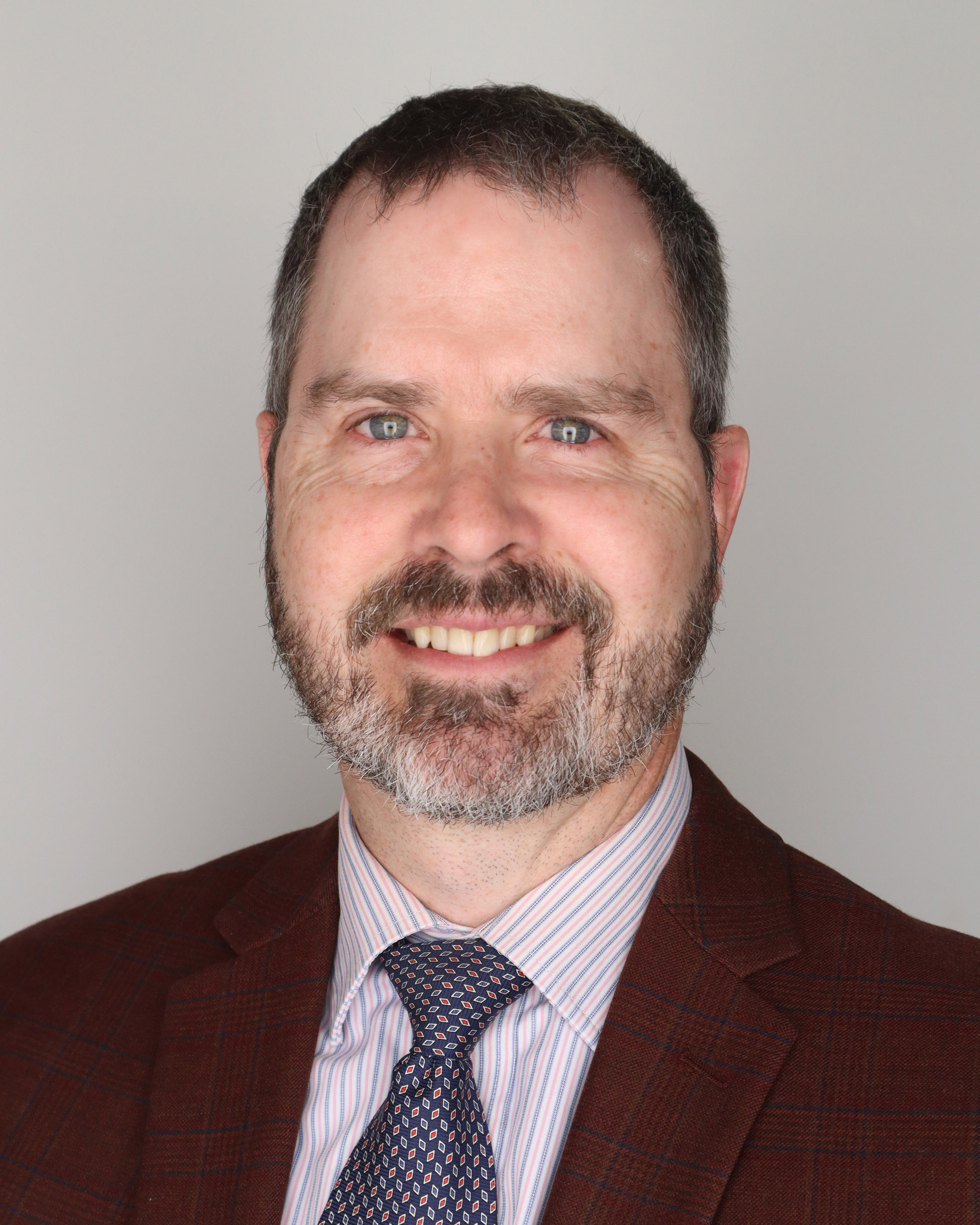 Retrato do neurocientista americano Bryan Woodruff