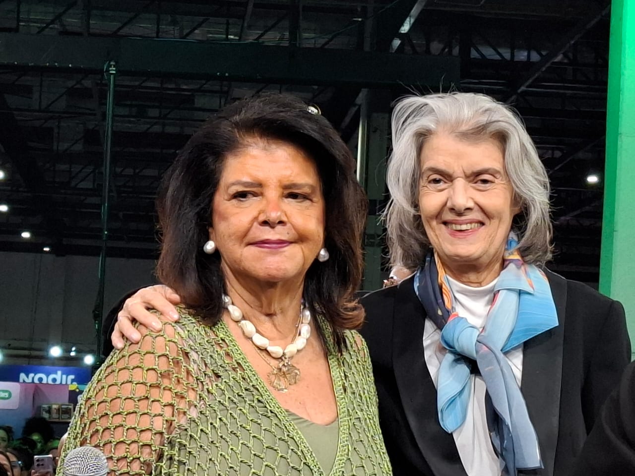 Empresária Luiza Trajano e Cármen Lúcia, ministra do STF