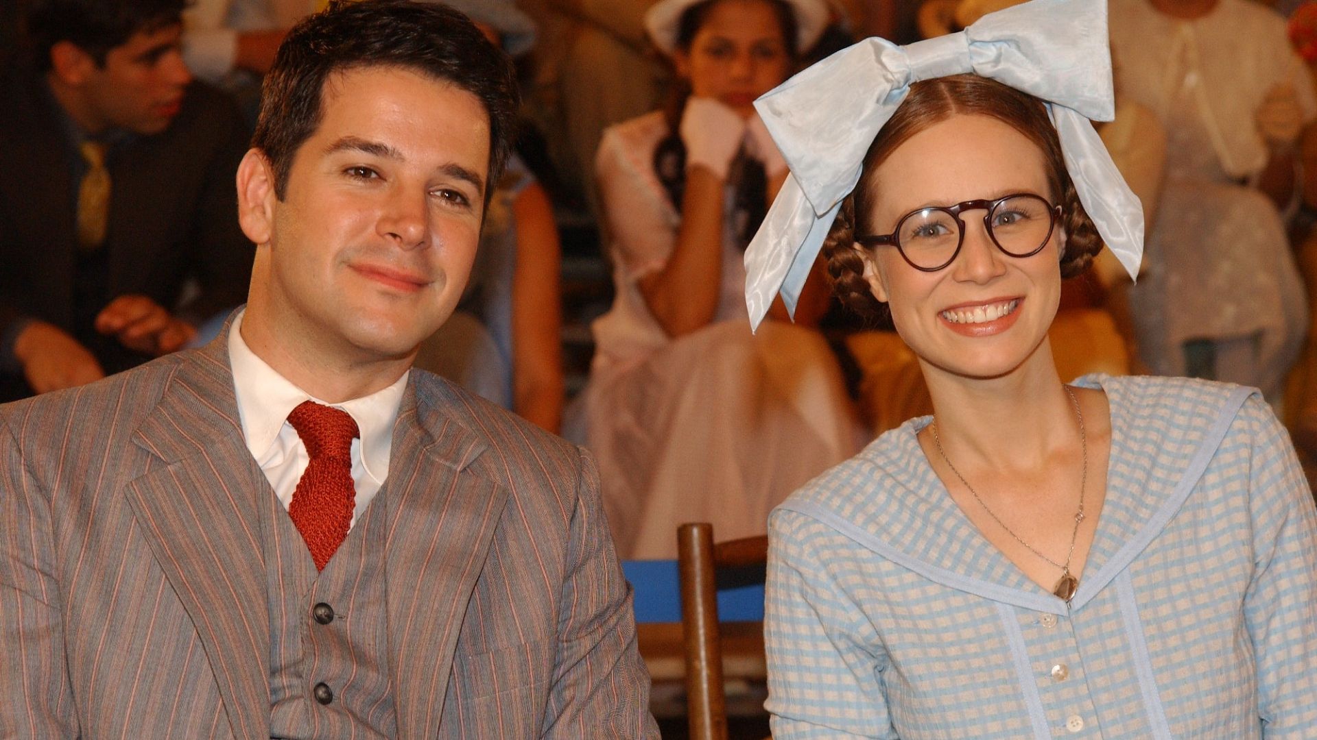 Danilo (Murilo Benício) e Ana Francisca (Mariana Ximenes) em cena da novela Chocolate com Pimenta