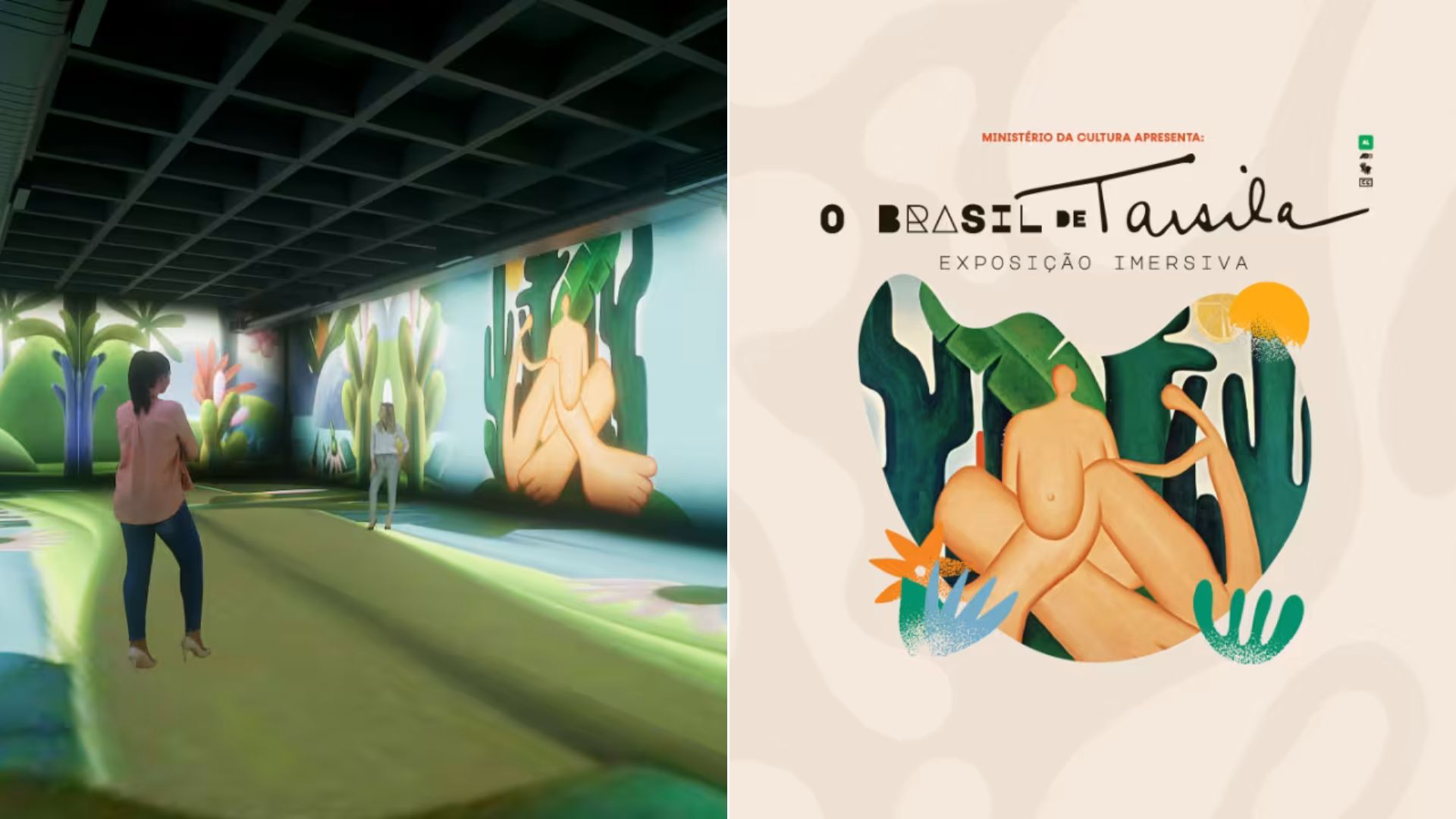 Exposição imersiva dedicada a Tarsila do Amaral estreia no dia 15 de agosto