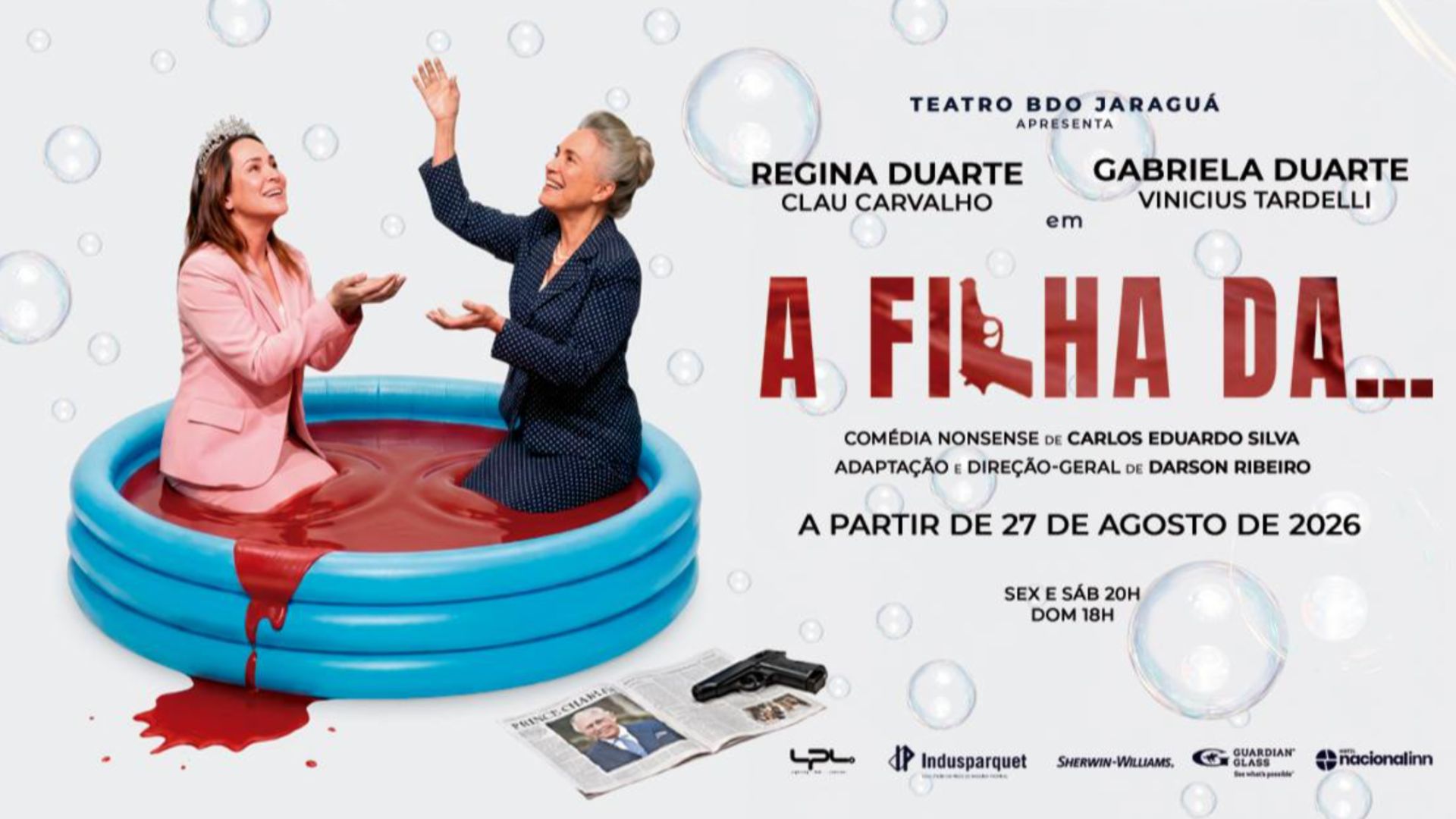 Peça "A Filha Da..." estreia no dia 27 de agosto em São Paulo