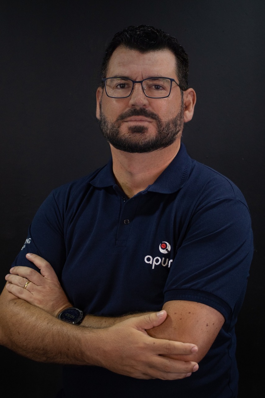 Foto do Sandro Süffert, fundador e CEO da Apura
