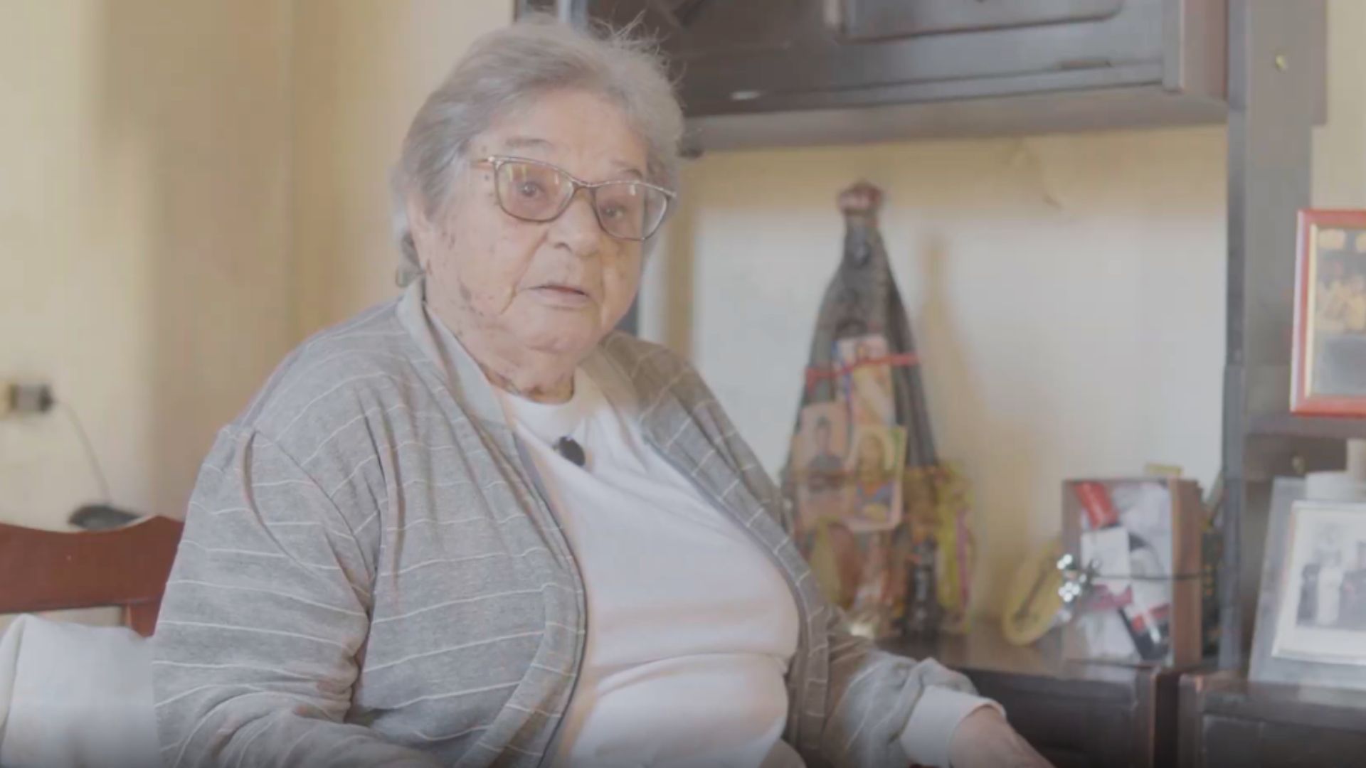 Anna Neves tem 91 anos e mora em São Paulo 