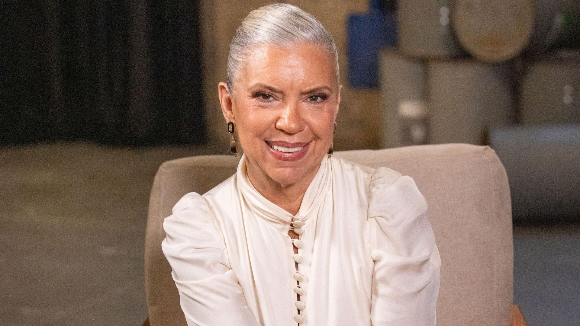 A apresentadora Astrid Fontenelle