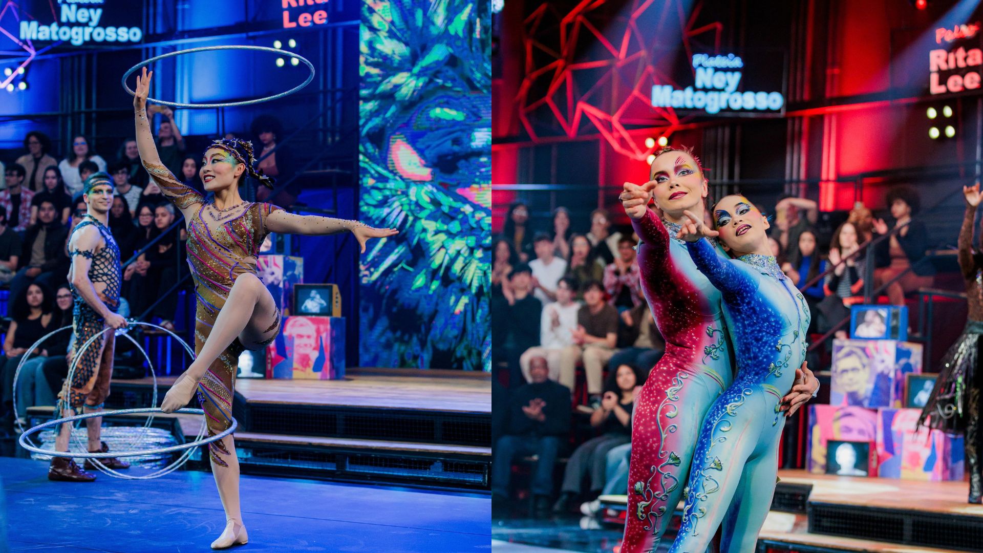 Participação do Cirque du Soleil no Altas Horas